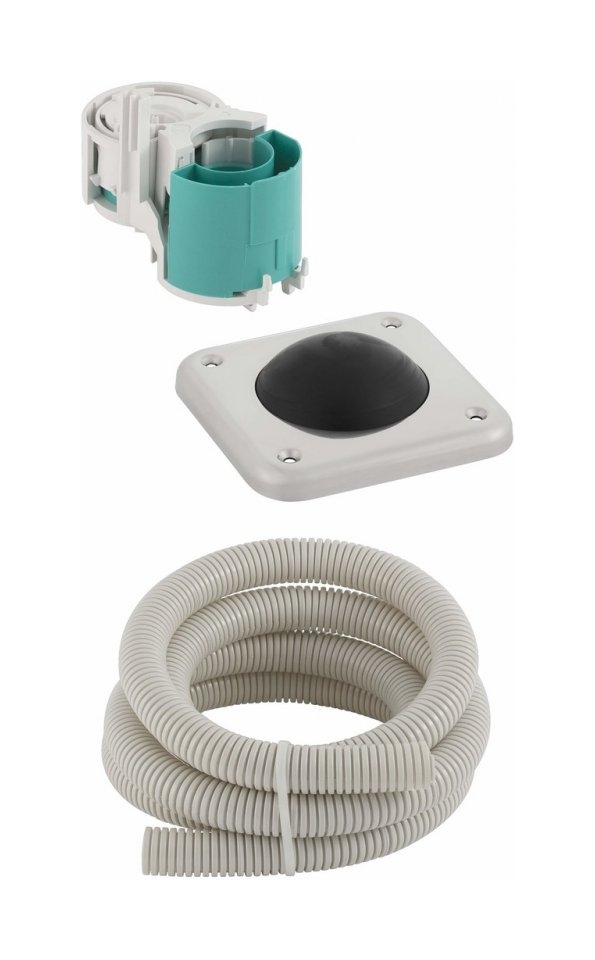 Geberit HyTouch pulsante a pedale per WC acciaio 115.939.00.1