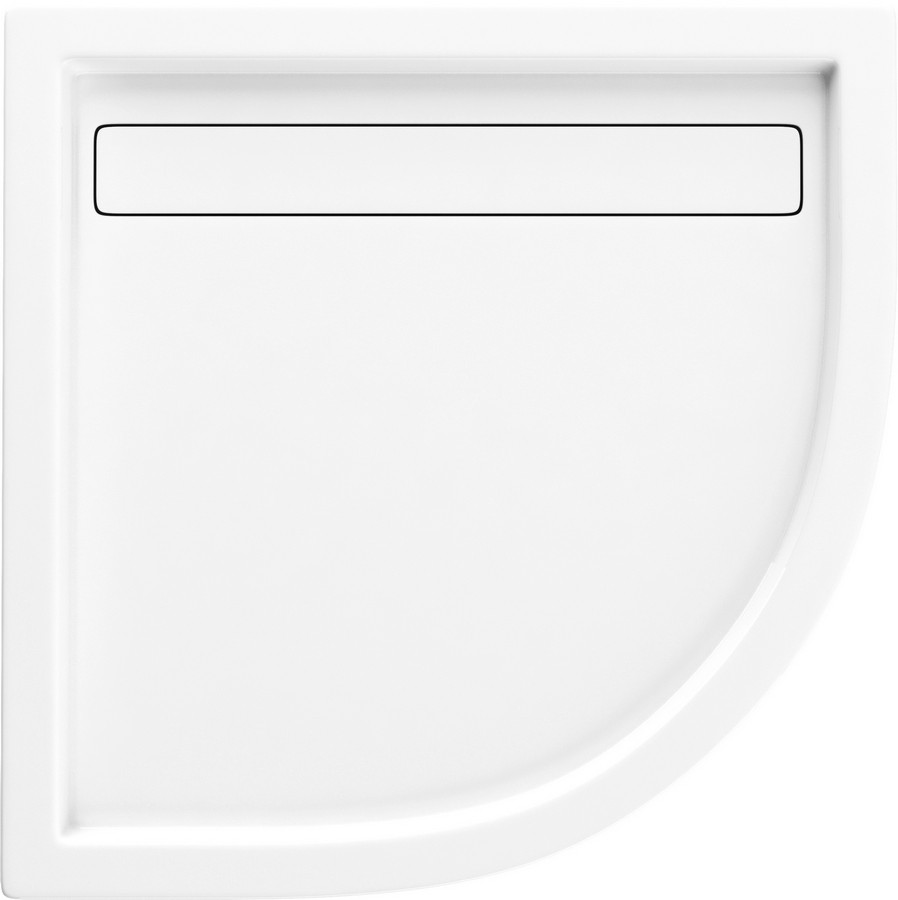 Schedpol Camparo piatto doccia semicircolare 90x90 cm bianco 3.084