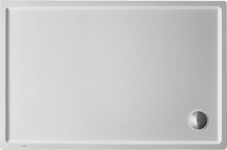 Duravit Starck Slimline piatto doccia rettangolare 120x100 cm bianco 720123000000000