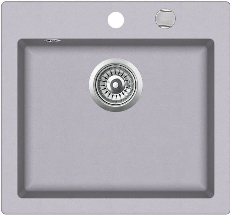 Teka Clivo lavello in granito 49x45.5 cm grigio/grafite/inox 40148011