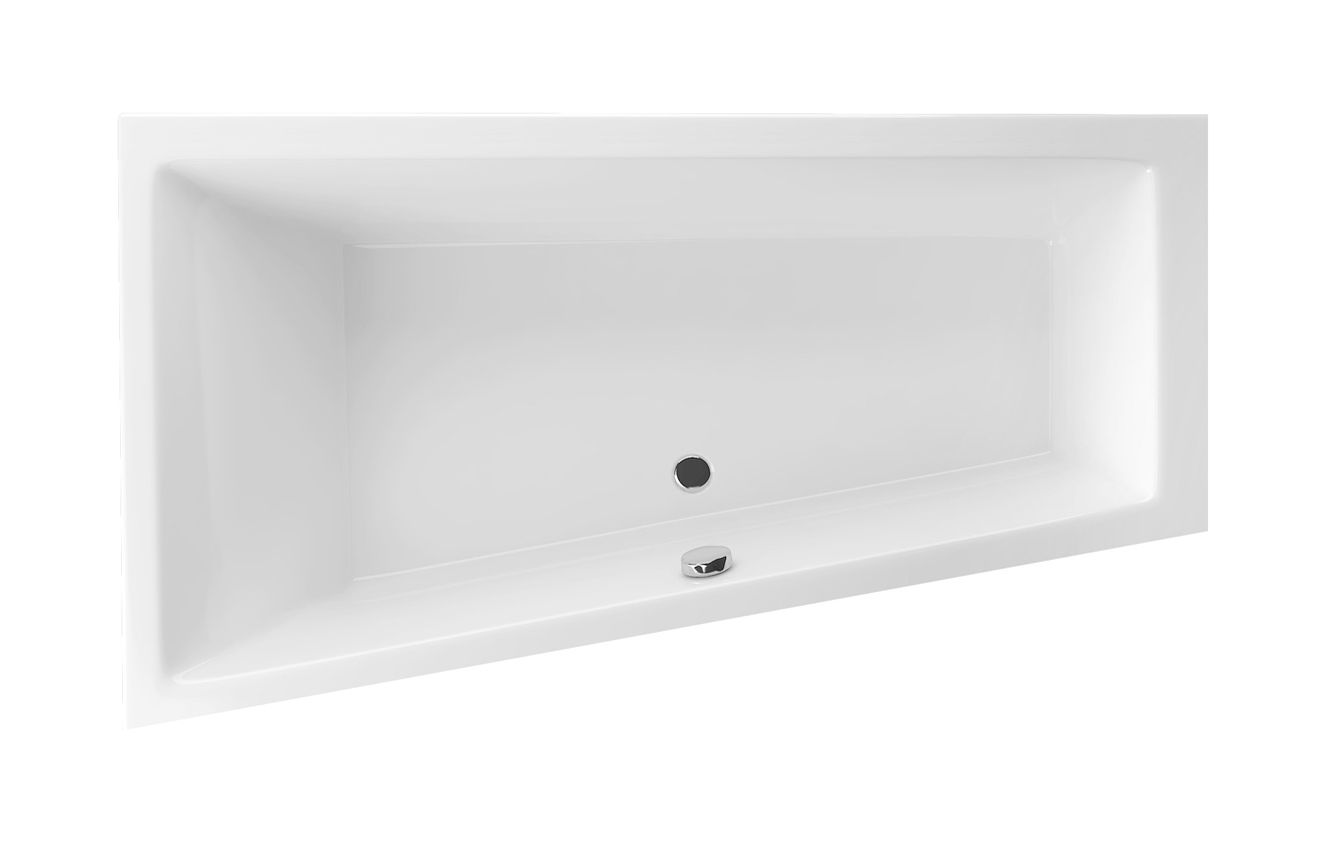 Excellent M-Sfera vasca da bagno angolare 160x95 cm sinistra bianco WAEX.MSL16WHS