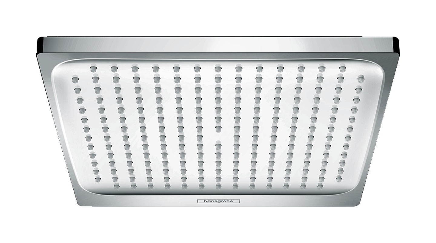 Hansgrohe Crometta soffione doccia 24x24 cm quadrata cromo 26727000