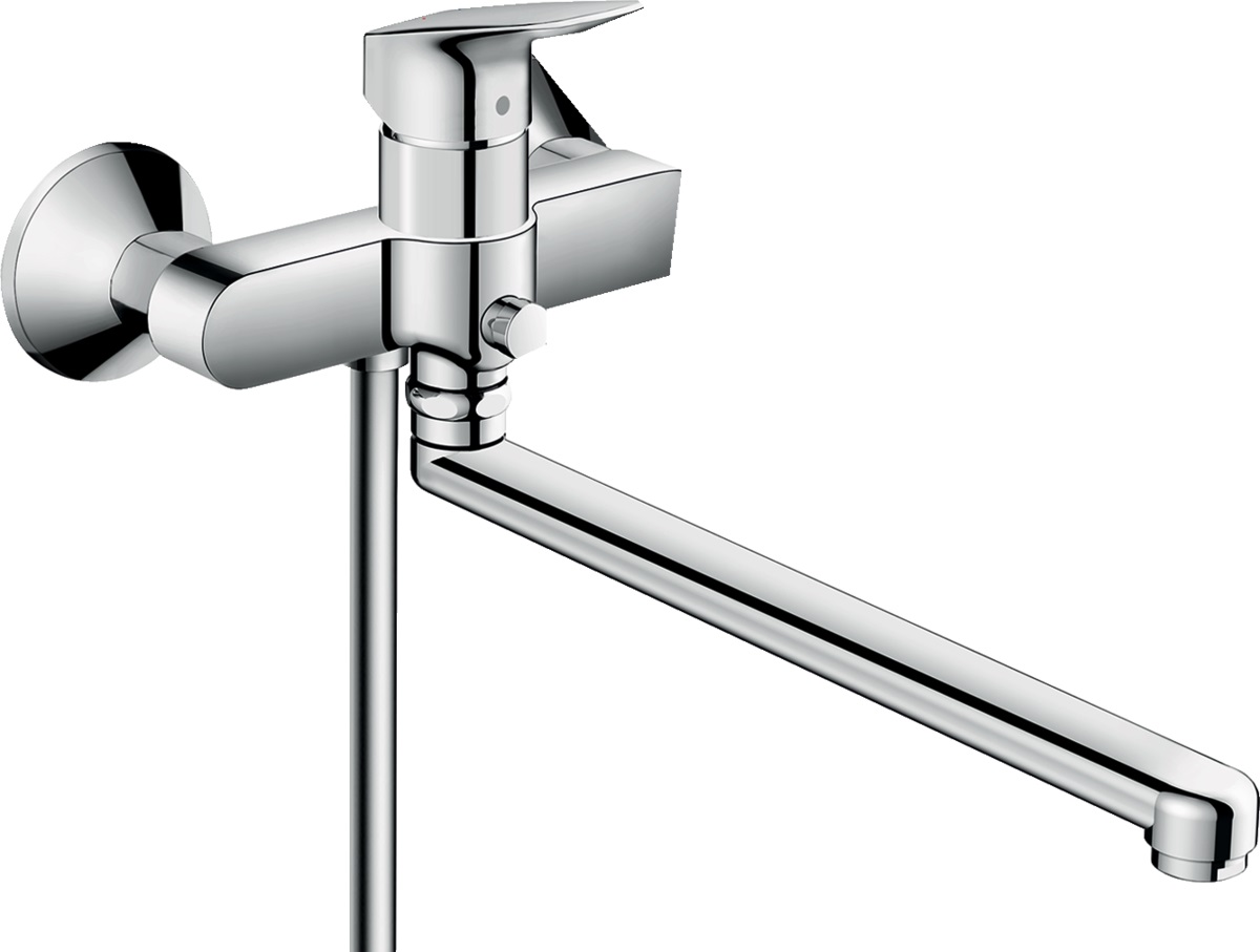 Hansgrohe Logis rubinetto per vasca e doccia a parete cromo 71402000