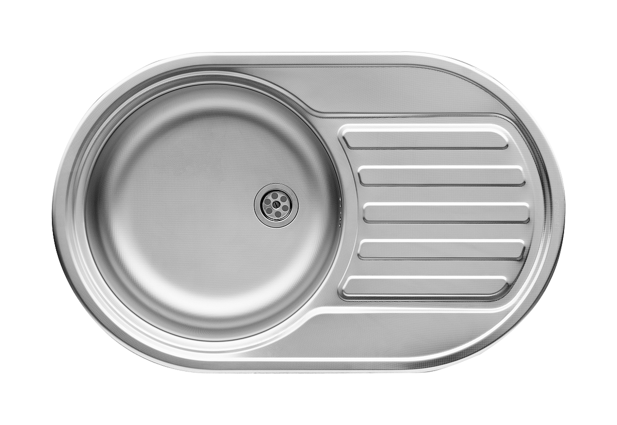 Pyramis SR lavello in acciaio 76.5x48 cm 100189701
