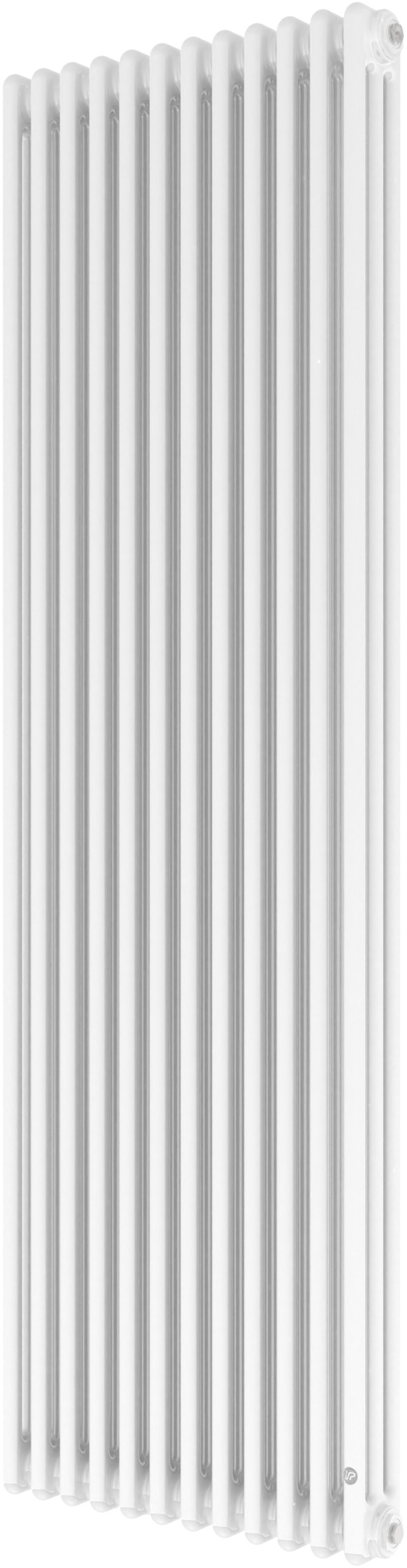 Instal Projekt Tubus 3 radiatore per ambienti 180.2x56 cm podłączenie inferiore bianco TUB3-180/12D50