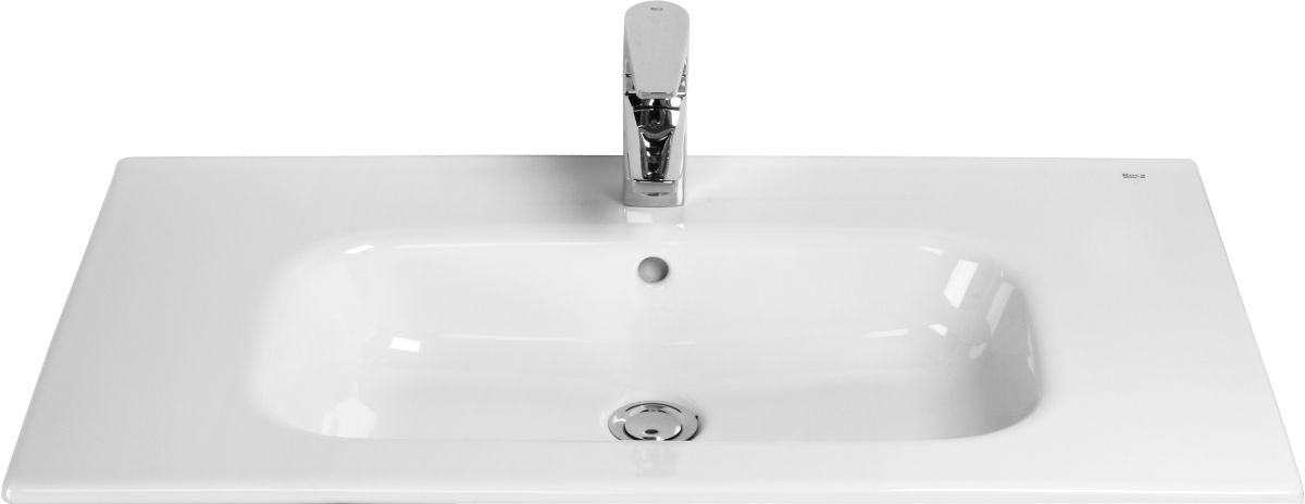 Roca Victoria-N lavabo 80.5x46 cm rettangolare da mobile bianco lucida A32799C000