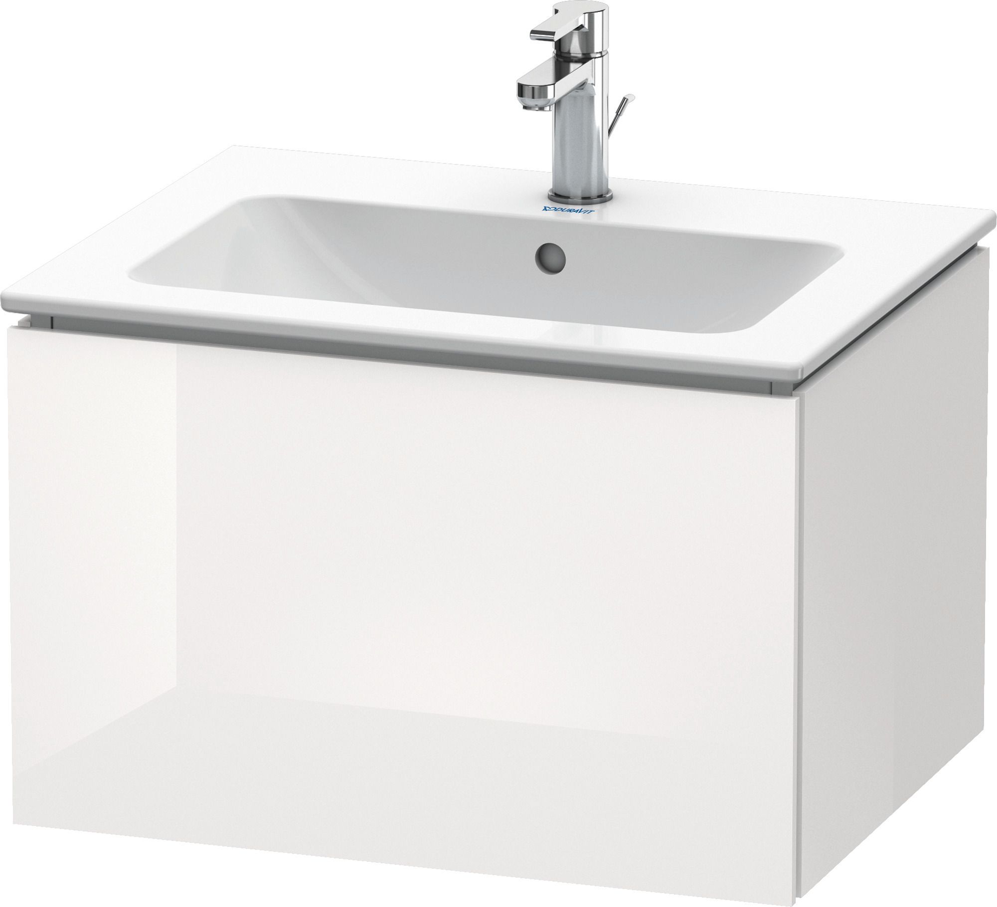 Duravit L-Cube armadietto 62x48.1x40 cm sottolavabo sospeso bianco LC614002222
