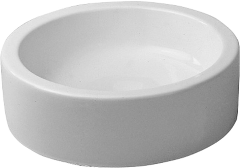 Duravit Starck 1 lavabo 46x46 cm rotonda da appoggio bianco 04454600001