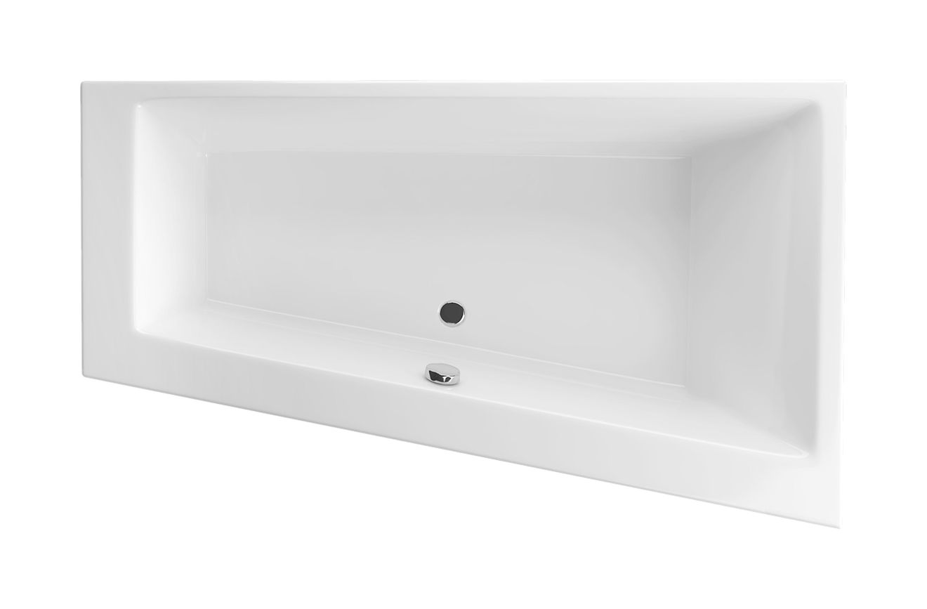 Excellent Sfera vasca da bagno angolare 170x100.5 cm destra bianco WAEX.SFP17WHS