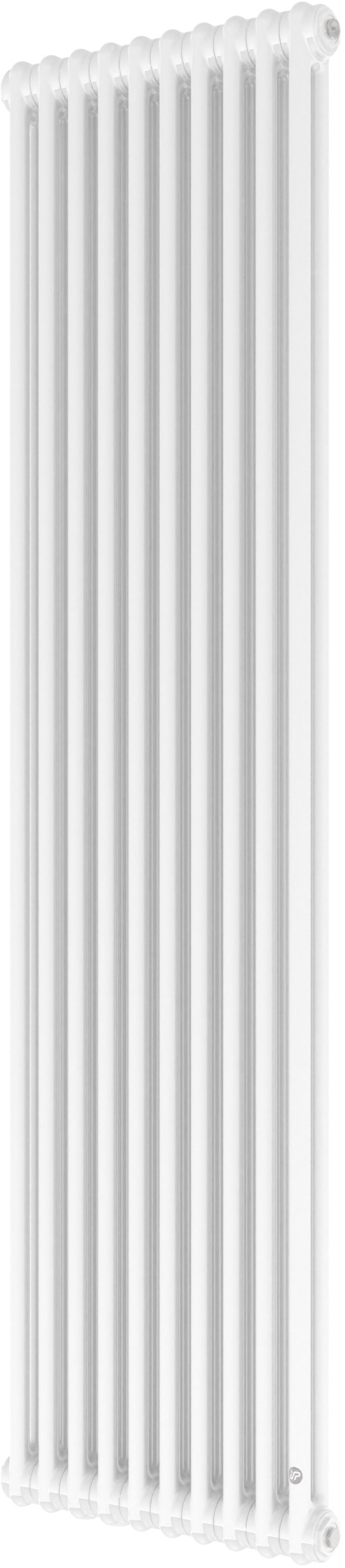 Instal Projekt Tubus 2 radiatore per ambienti 179.3x47 cm podłączenie inferiore bianco TUB2-180/10D50