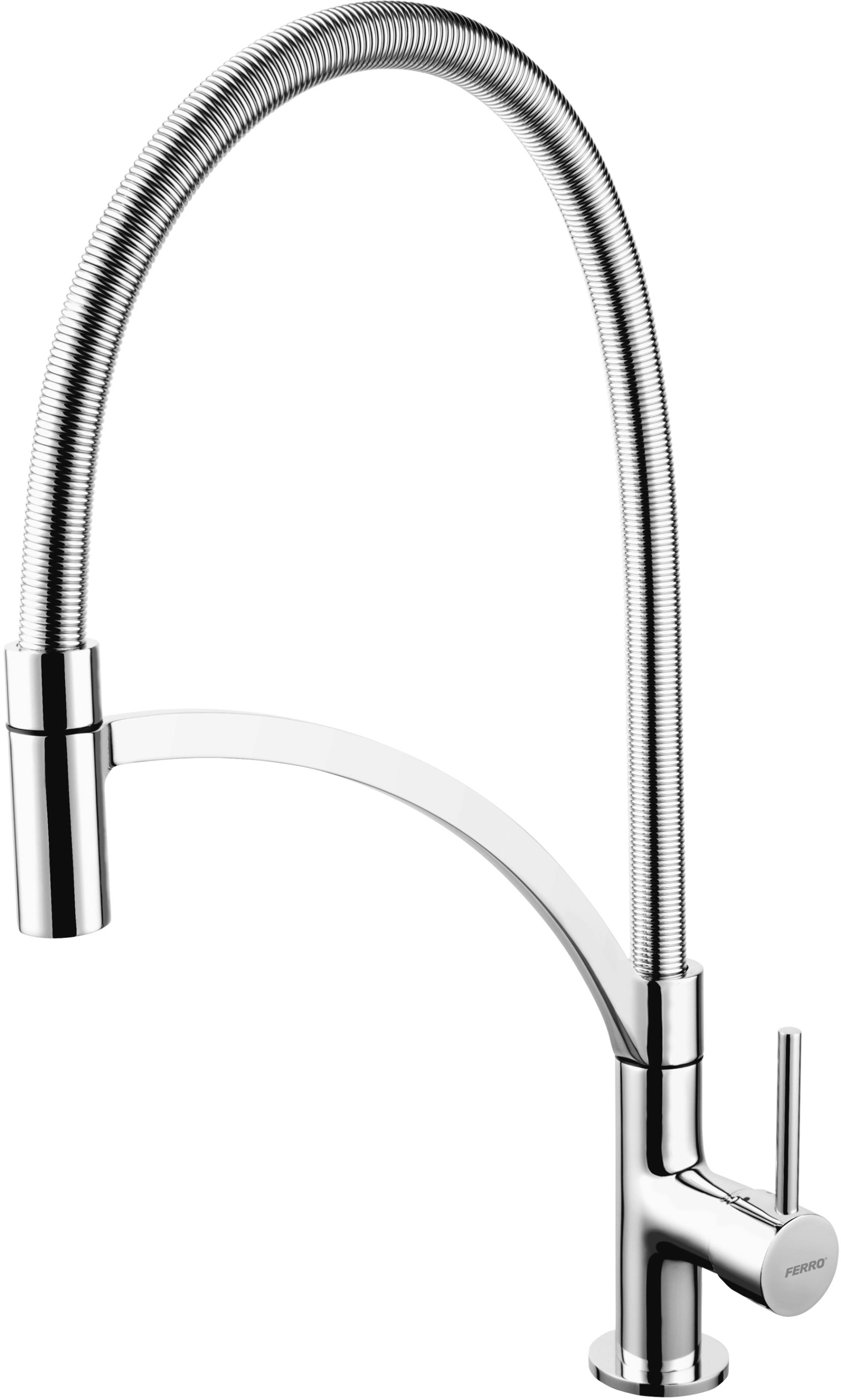 Ferro Maestro rubinetto da cucina verticale cromo BMS4