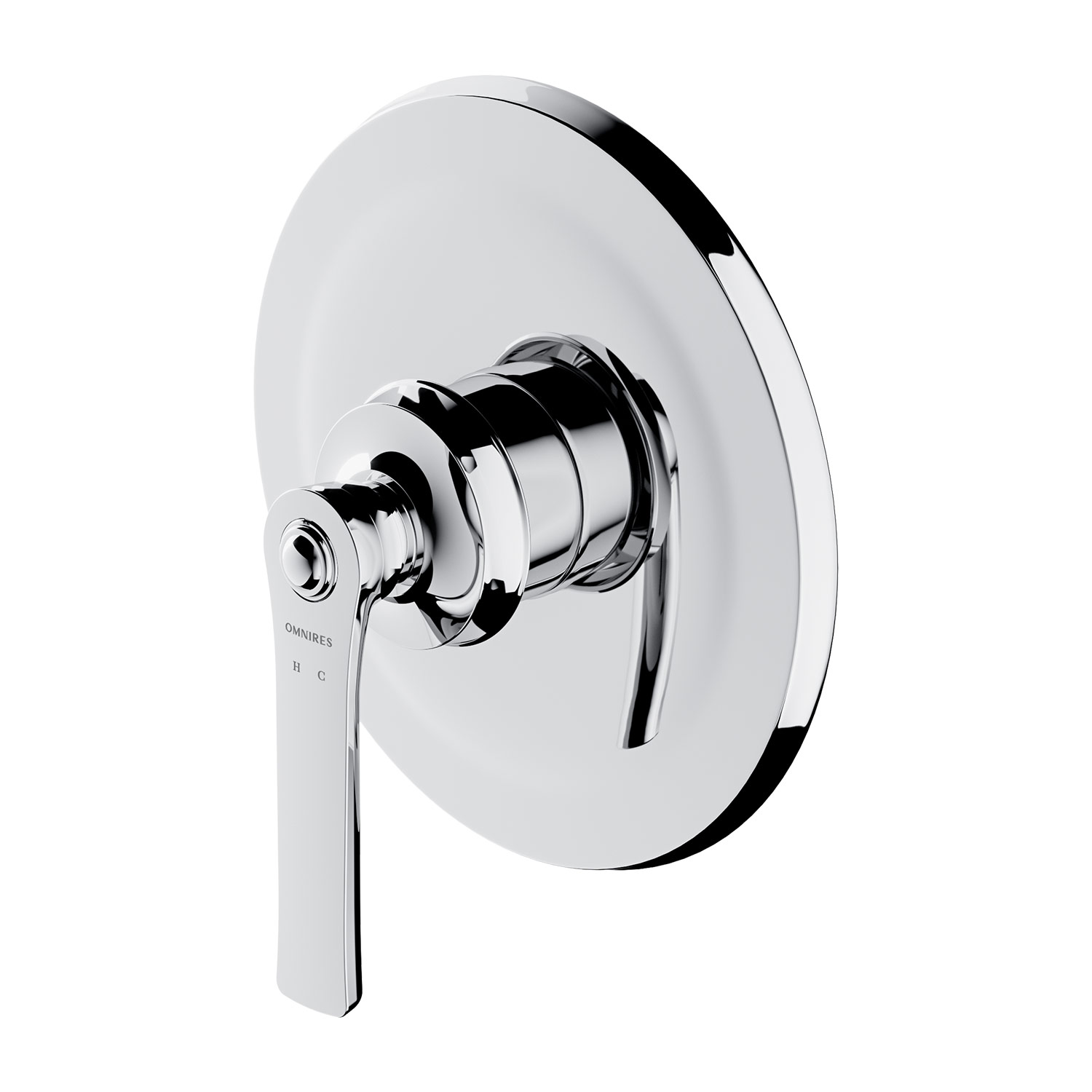 Omnires Armance rubinetto per doccia da incasso cromo AM5245CR