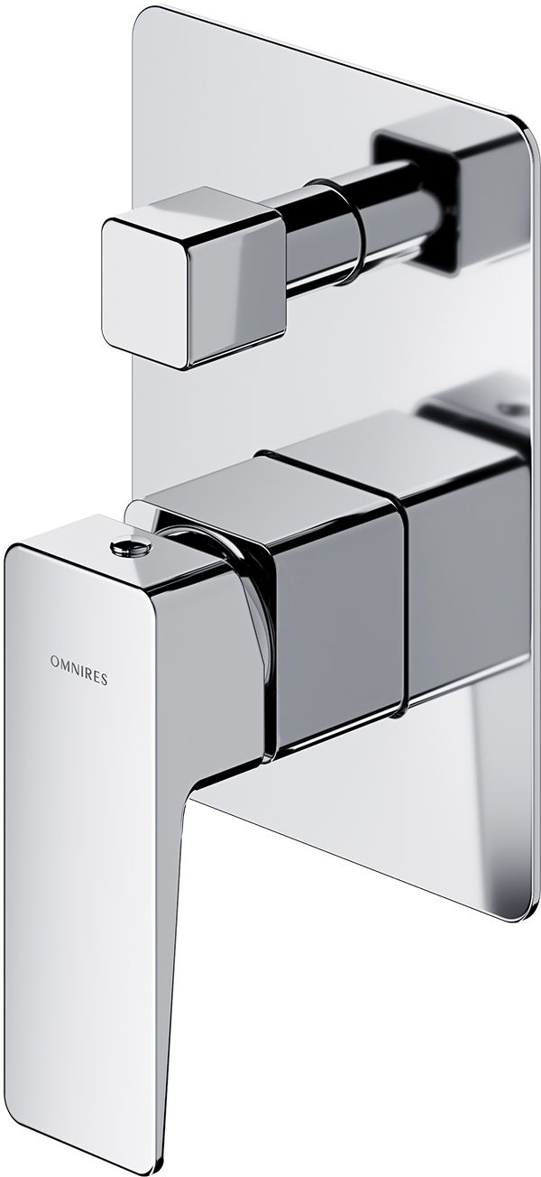 Omnires Parma rubinetto per vasca e doccia da incasso cromo PM7435CR