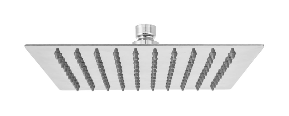 Invena Eco Pax Exe soffione doccia 20x20 cm quadrata acciaio SC-D1-016