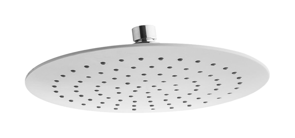 Invena Tinos Exe soffione doccia 23x23 cm rotonda bianco SC-D1-027