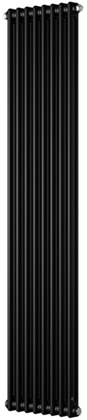 Instal Projekt Tubus 2 termoarredo 179.3x47 cm podłączenie inferiore nero TUB2-180/10D50C31