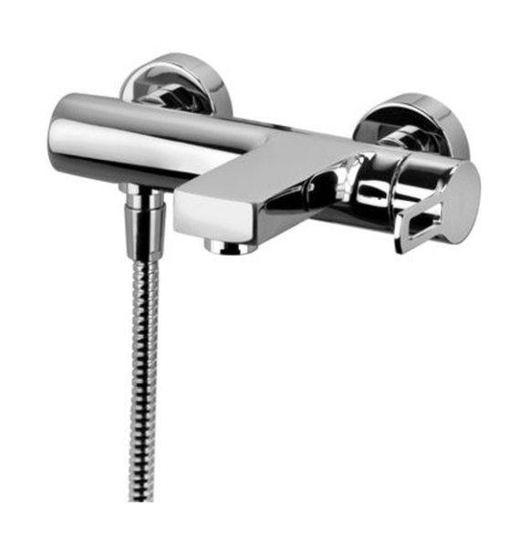 Paffoni Ringo rubinetto per vasca e doccia a parete cromo RIN022CR