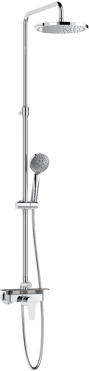 Roca Atlas set doccia a parete con soffione cromo A5A9790C00