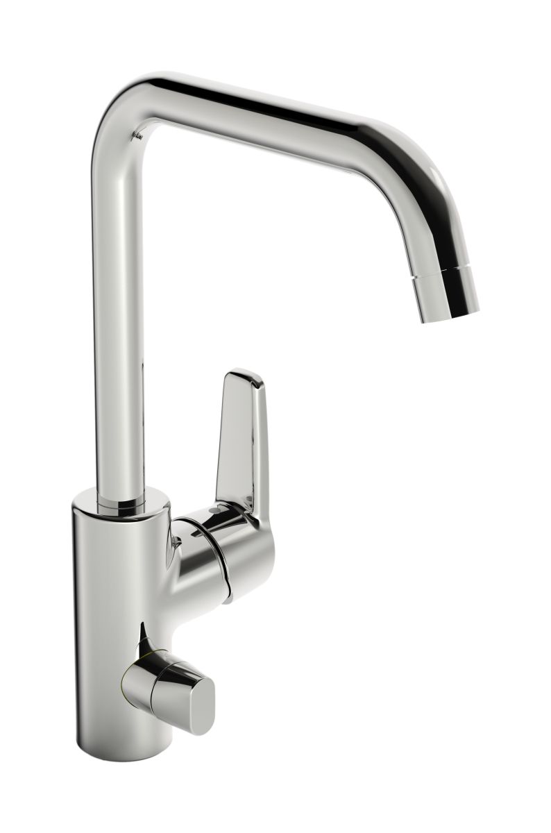 Oras Saga rubinetto da cucina verticale cromo 3936F