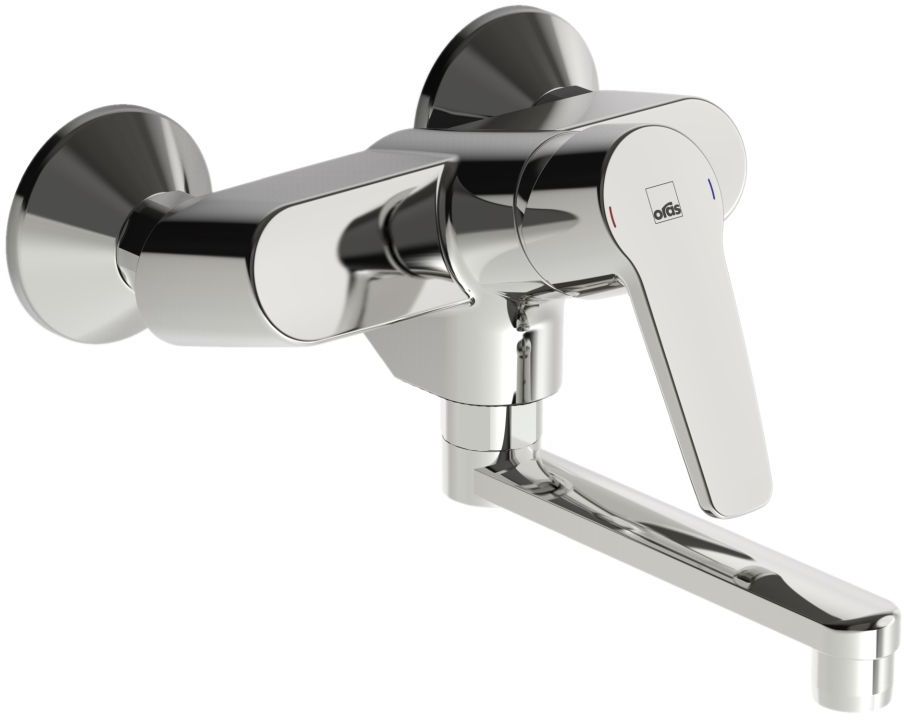 Oras Saga rubinetto per lavabo a parete cromo 3915Y
