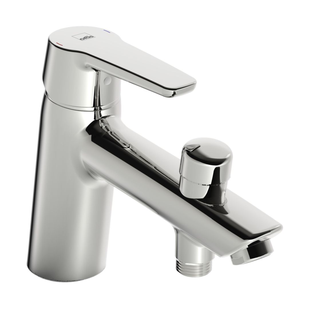 Oras Saga rubinetto per vasca e doccia bordo vasca cromo 3946F