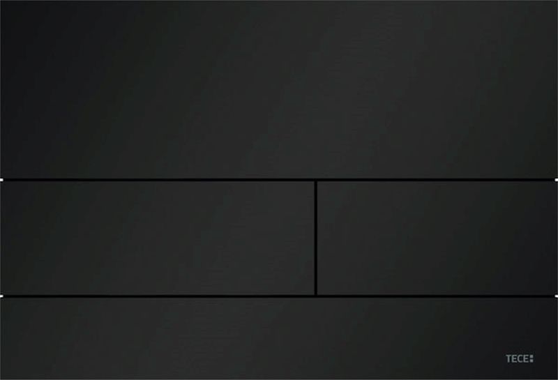 Tece Square II placca di comando per WC nero 9.240.833