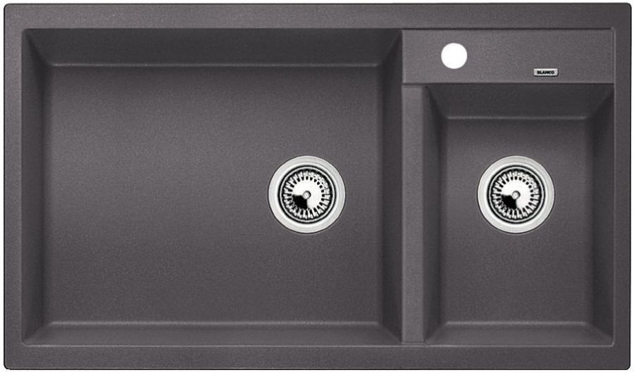 Blanco Metra 9 lavello in granito 86x50 cm grigio/grafite/inox 518886