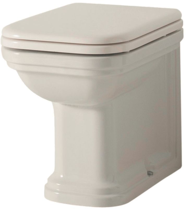 Kerasan Waldorf vaso wc a terra bianco 411801