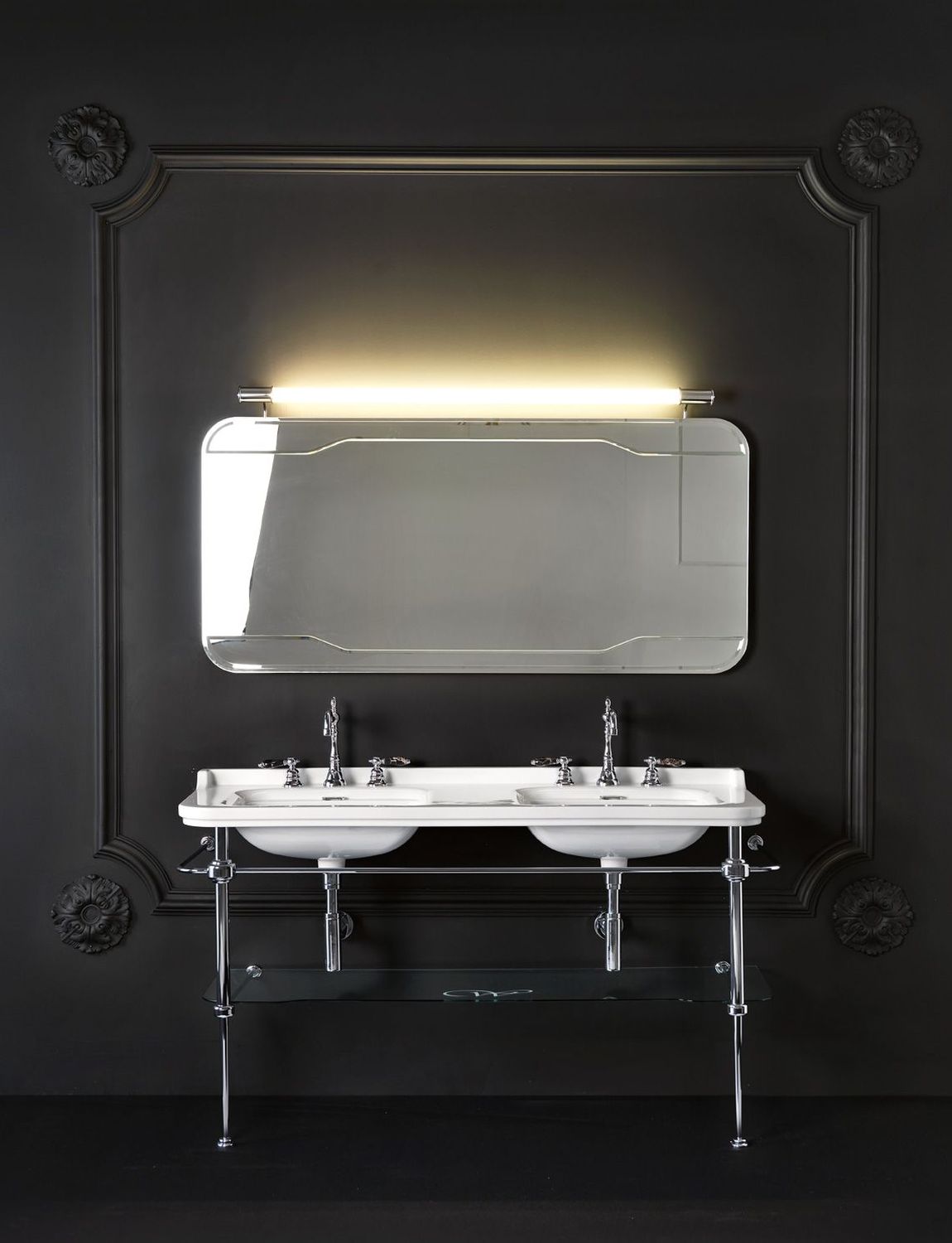 Kerasan Waldorf specchio 150x70 cm rettangolare 740501