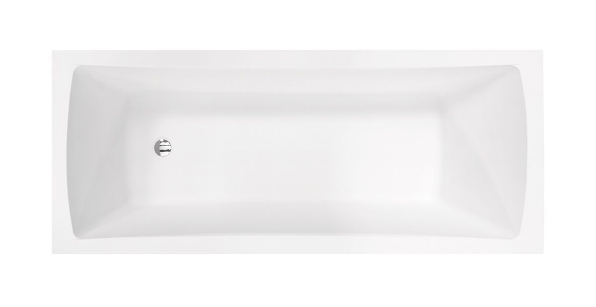 Besco Optima vasca da bagno rettangolare 140x70 cm bianco #WAO-140-PK