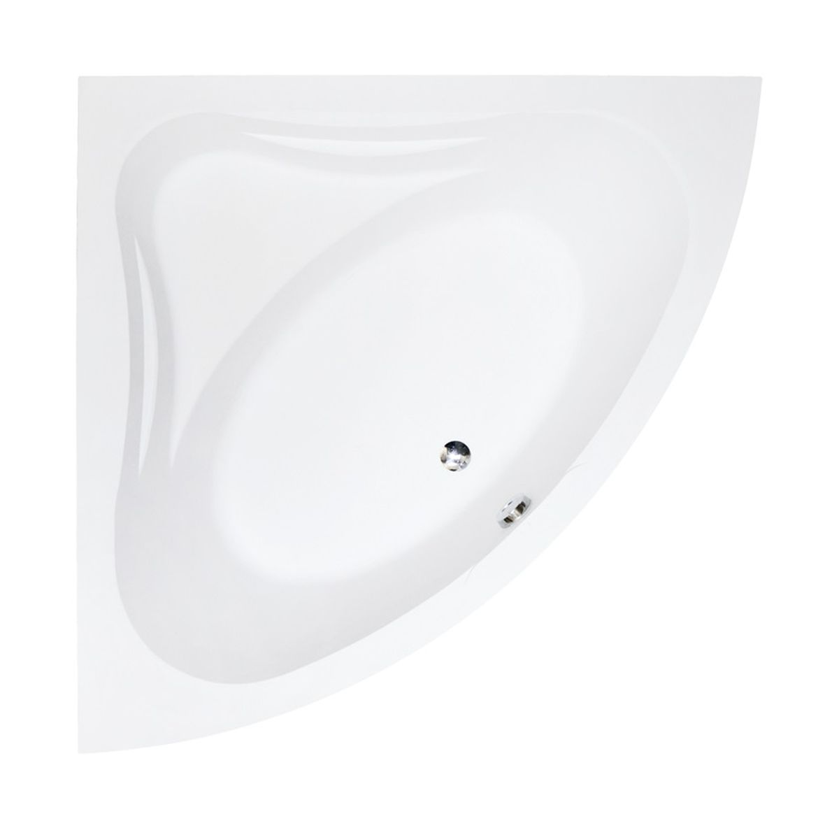 Besco Mia vasca da bagno angolare 140x140 cm sinistra bianco #WAM-140-NS