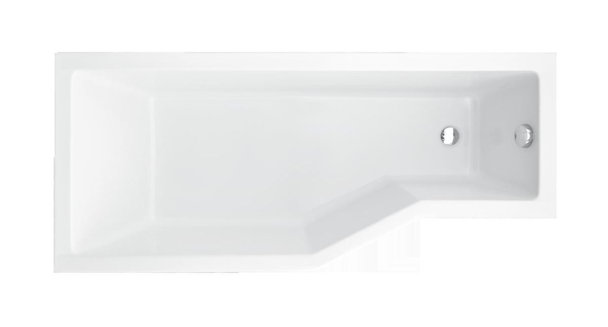 Besco Integra vasca da bagno angolare 150x75 cm sinistra bianco #WAI-150-PL