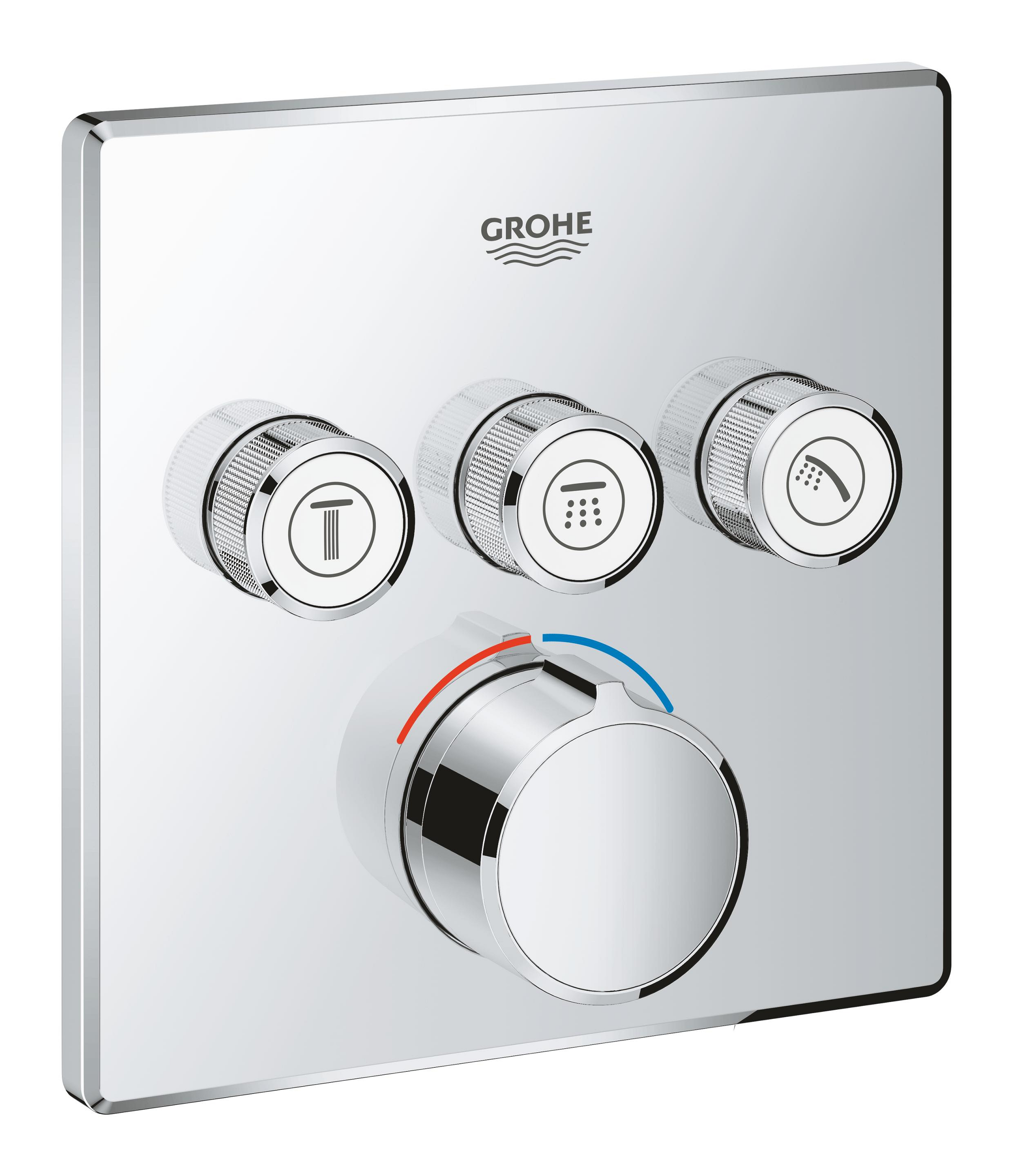 Grohe SmartControl rubinetto per vasca e doccia da incasso StarLight Chrome 29149000