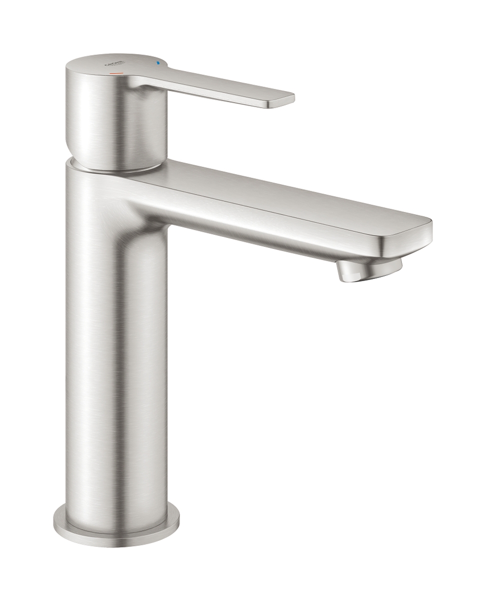 Grohe Lineare rubinetto per lavabo verticale SuperSteel 23106DC1