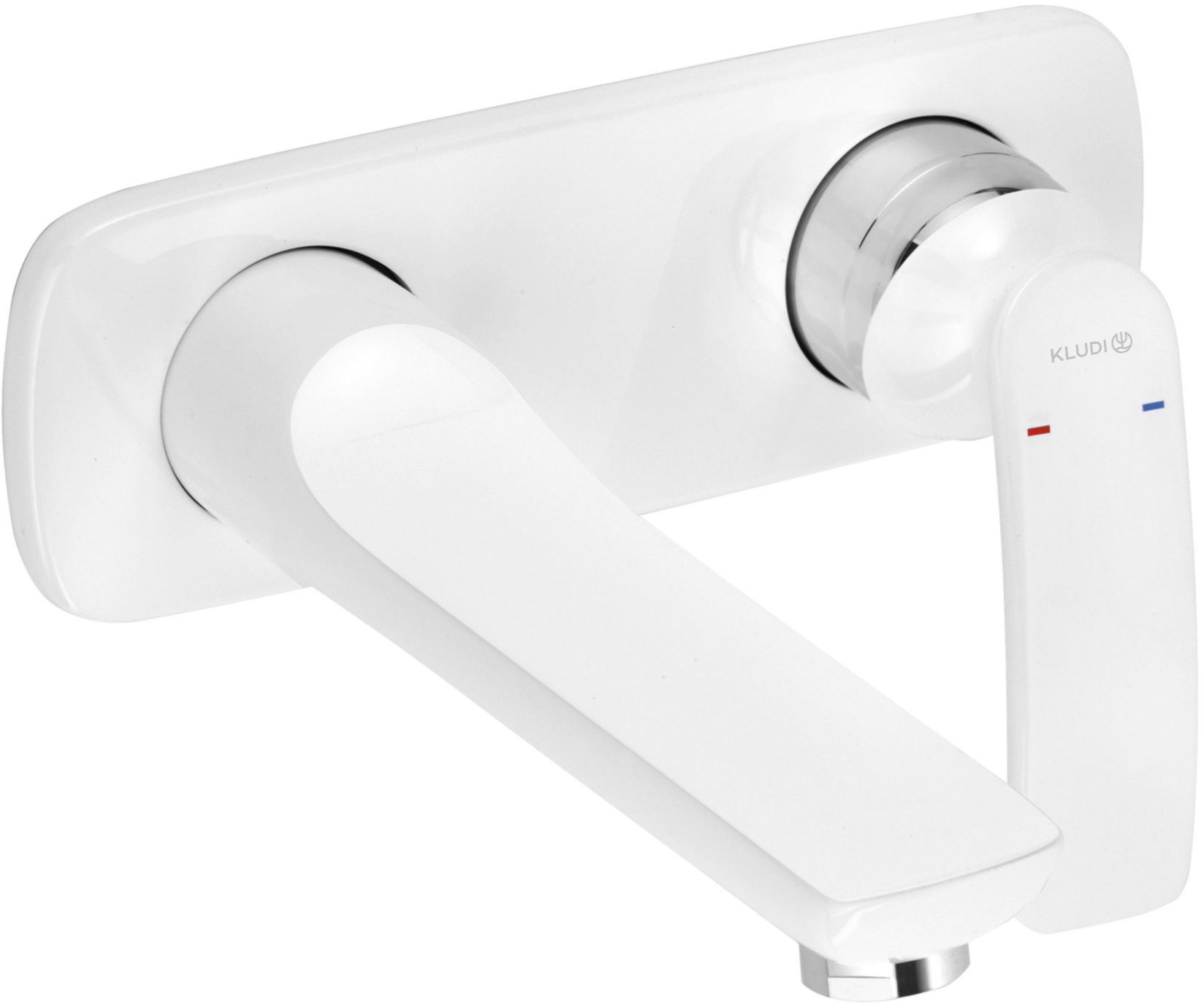 Kludi Balance rubinetto per lavabo da incasso bianco 522469175