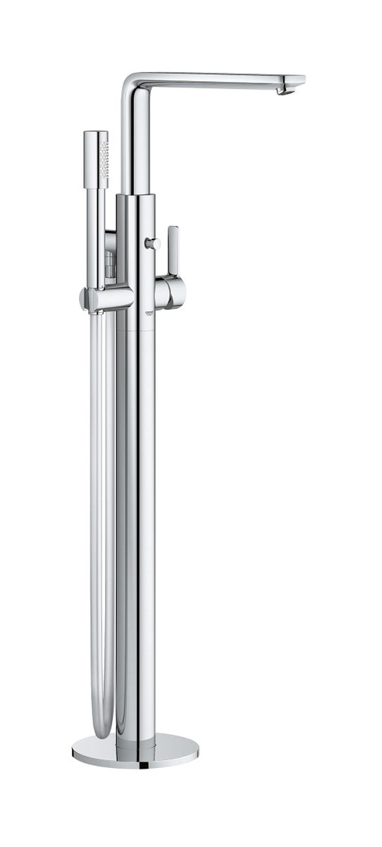 Grohe Lineare rubinetto per vasca e doccia a terra StarLight Chrome 23792001