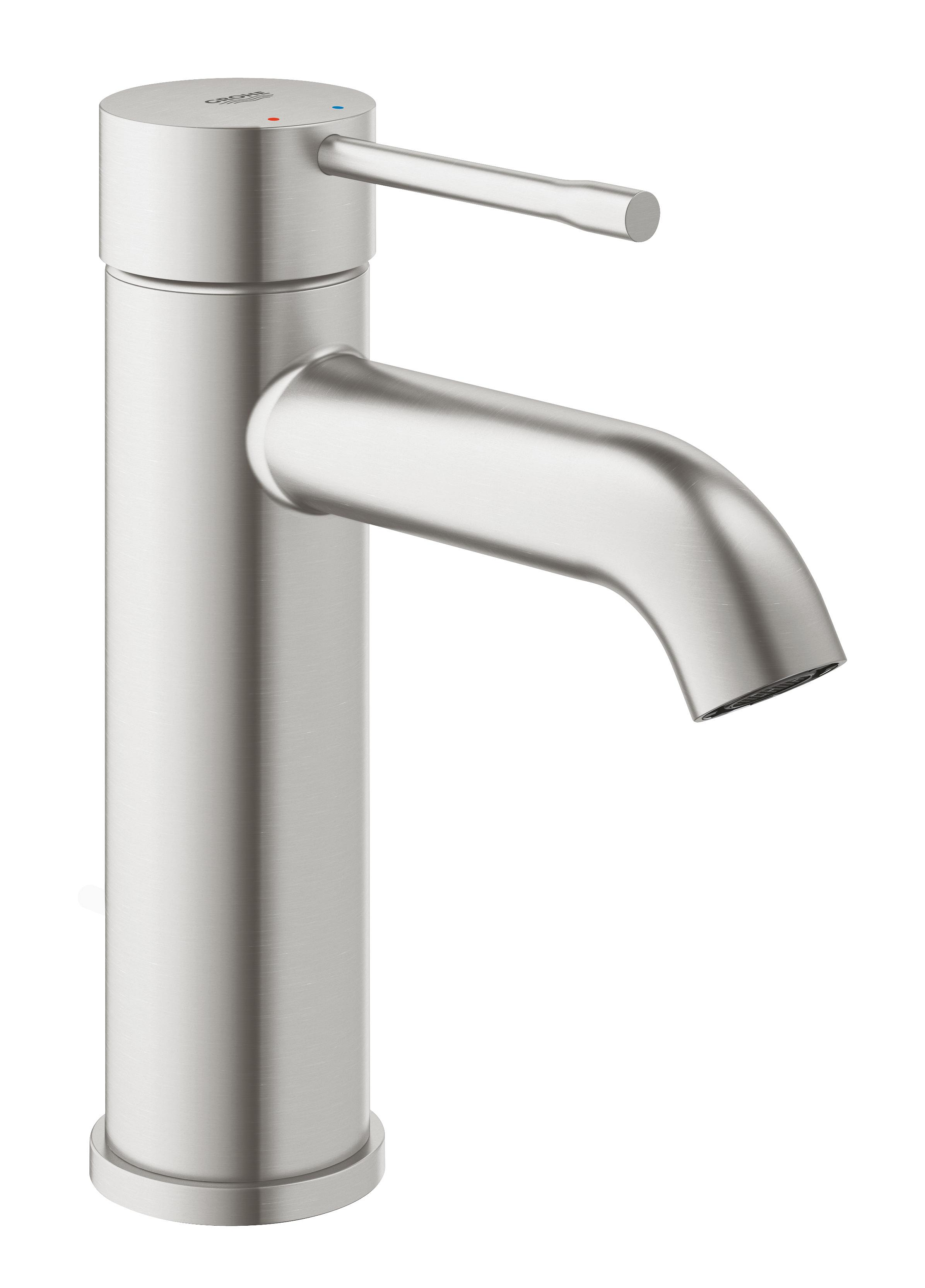 Grohe Essence rubinetto per lavabo verticale SuperSteel 23590DC1
