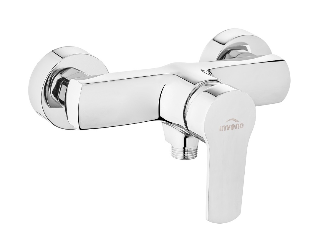Invena Verso rubinetto per doccia a parete cromo BN-82-001