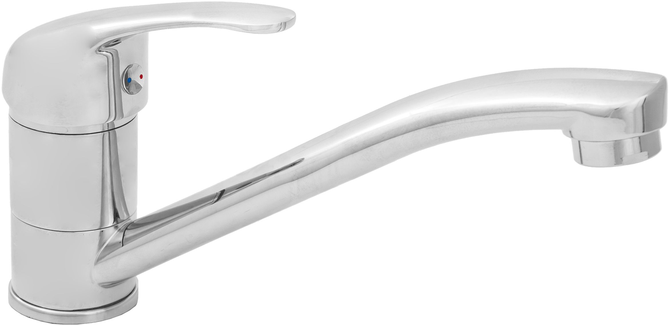 Invena Mitris rubinetto per lavabo verticale cromo BU-79-K01