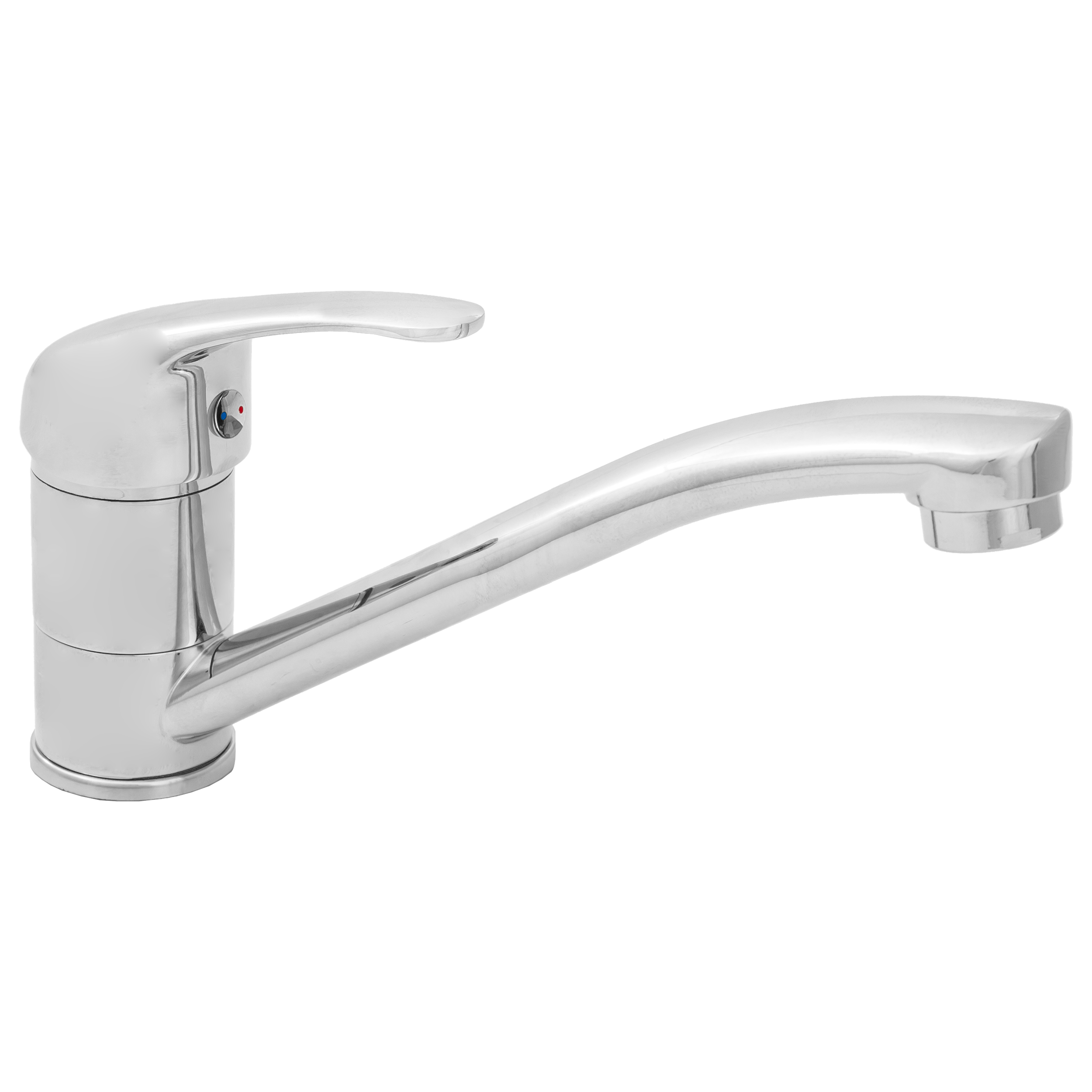 Invena Mitris rubinetto da cucina verticale cromo BZ-79-001
