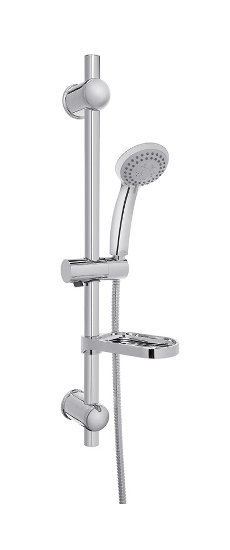 Invena Hiuma set doccia a parete cromo AU-89-001