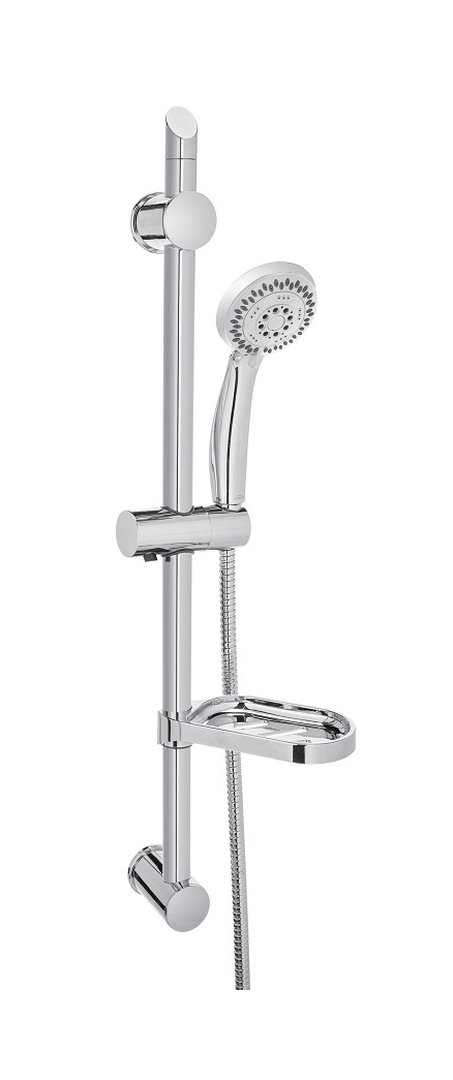 Invena Esla set doccia a parete cromo AU-94-001