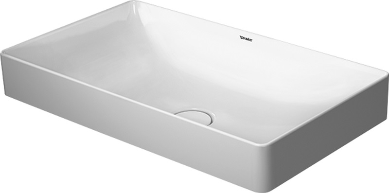 Duravit DuraSquare lavabo 60x34.5 cm rettangolare da appoggio bianco 2355600000
