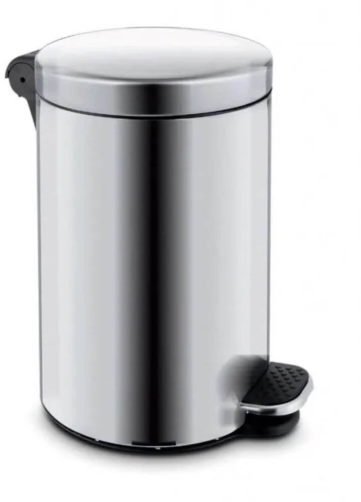 Stella Budget secchio della spazzatura 5 l acciaio 20.005-SB