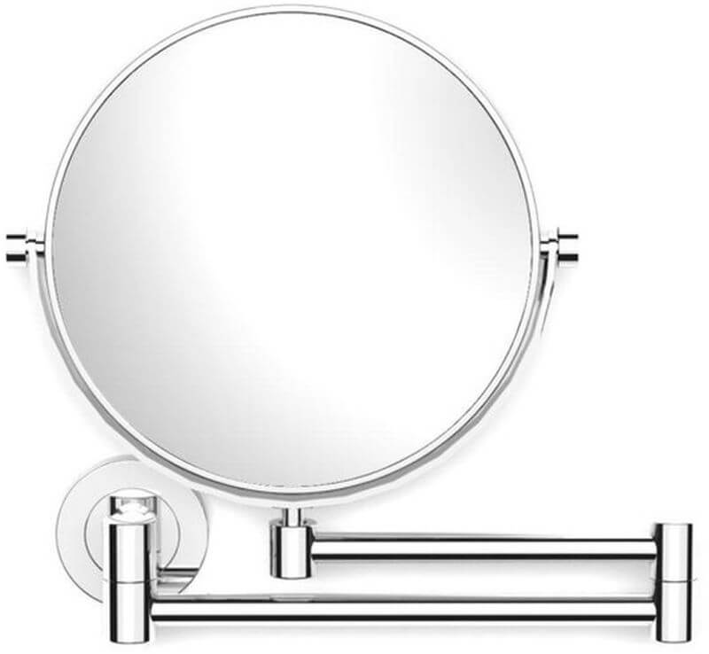 Stella specchietto per trucco 28x27 cm rotonda cromo 22.01150