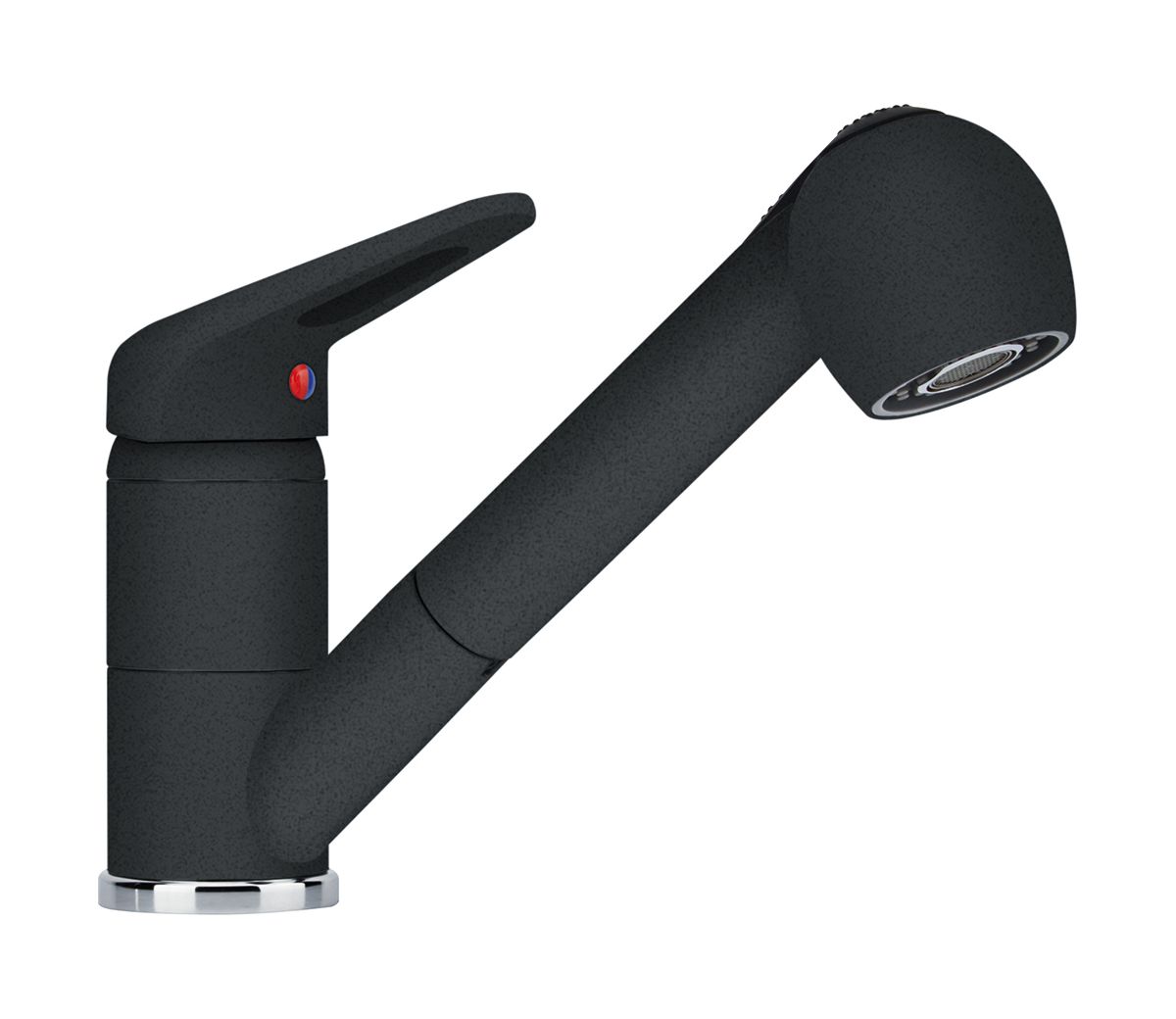 Franke Prince II rubinetto da cucina verticale nero 115.0470.675