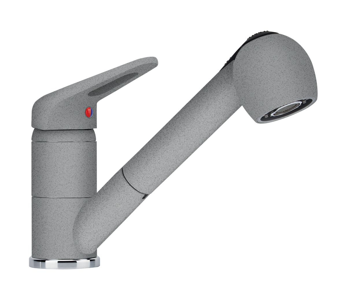 Franke Prince II rubinetto da cucina verticale grafite/grigio 115.0470.670
