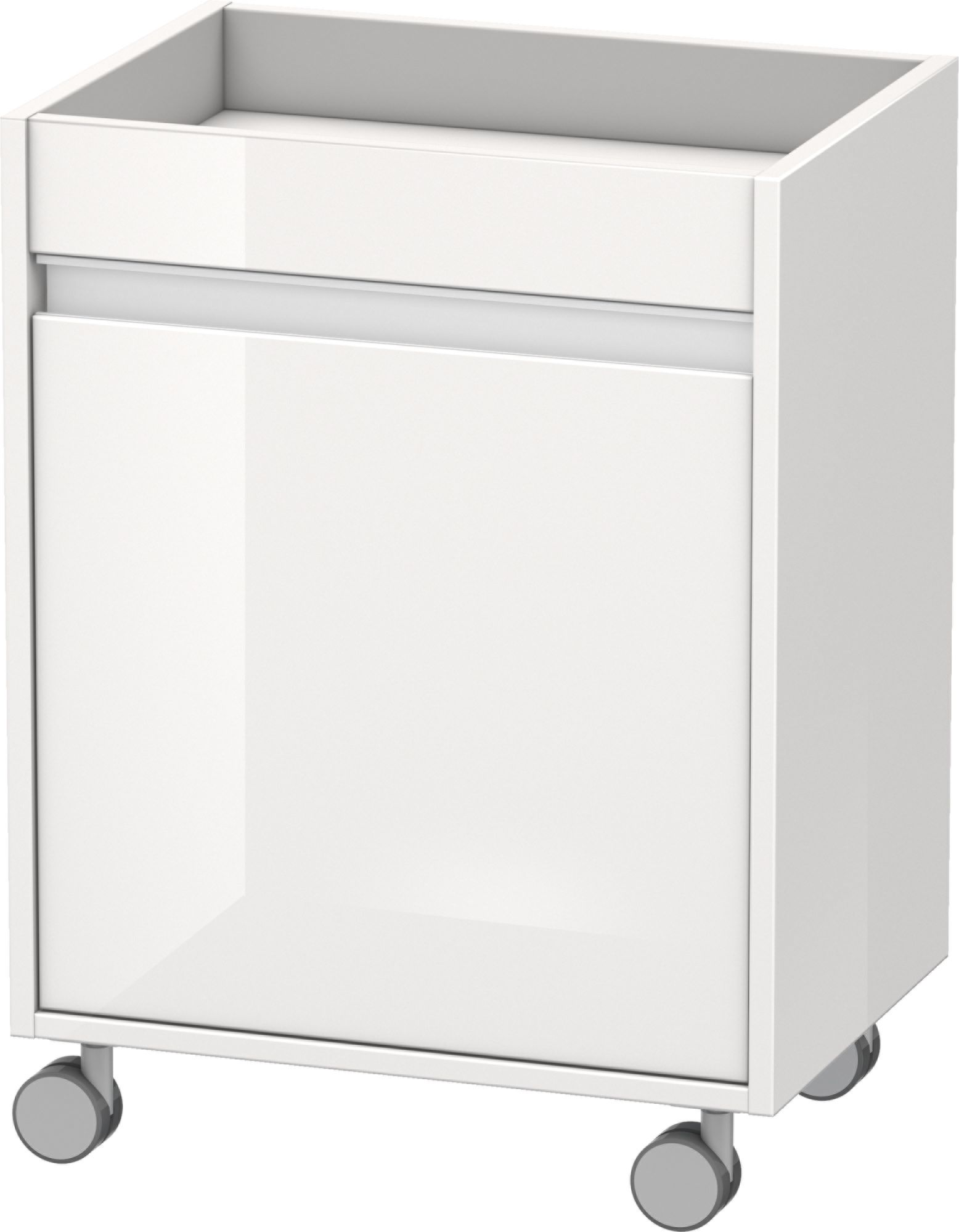 Duravit Ketho armadietto 50x36x67 cm laterale a terra bianco KT2530R2222