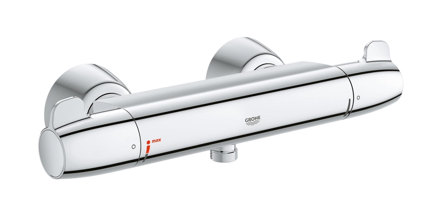 Grohe Grohtherm Special rubinetto per doccia a parete con termostato StarLight Chrome 34667000