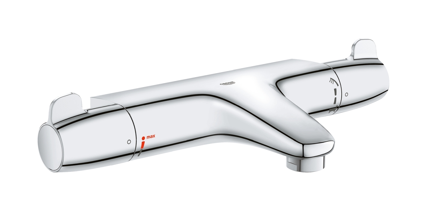Grohe Grohtherm Special rubinetto per vasca e doccia a parete con termostato StarLight Chrome 34671000